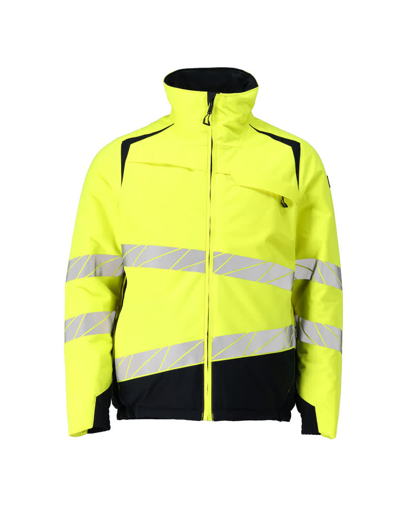 MASCOT ACCELERATE SAFE Winterjacke - Hi-vis Gelb/Schwarzblau