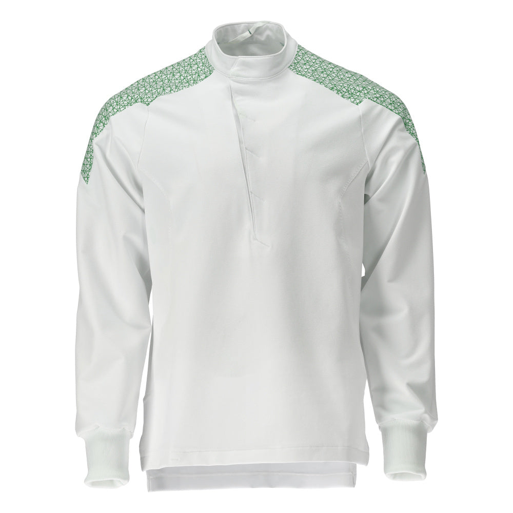 MASCOT FOOD & CARE Schlupfkasack - Weiß/Grasgrün