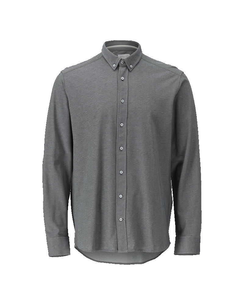 MASCOT FRONTLINE Hemd - Dunkelanthrazit/Hellgrau-meliert