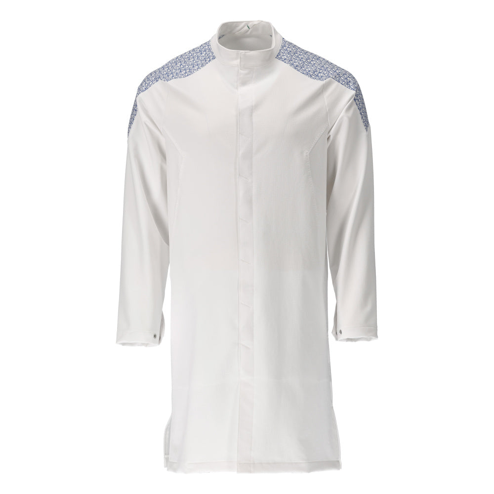 MASCOT FOOD & CARE Kittel - Weiß/Azurblau