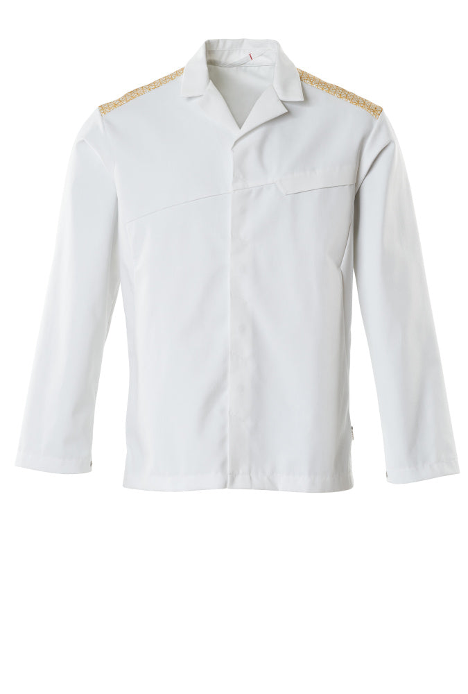 MASCOT FOOD & CARE Jacke - Weiß/Currygelb