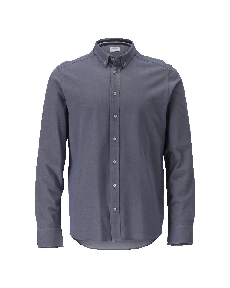 MASCOT FRONTLINE Hemd - Blau-meliert