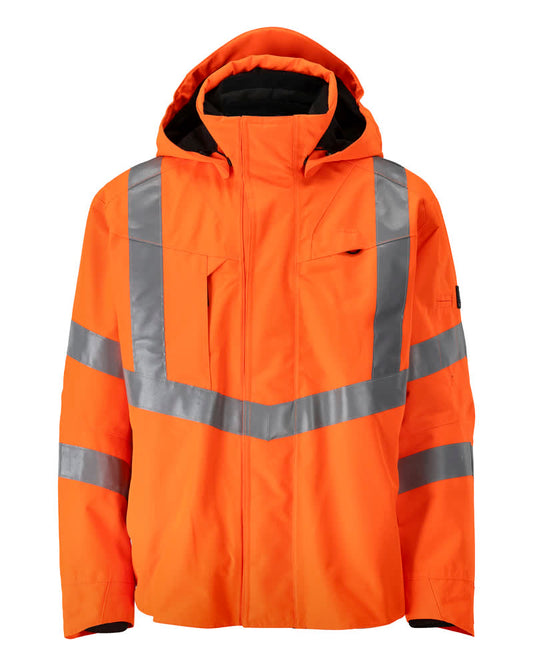 MASCOT SAFE SUPREME Hard Shell Jacke - Hi-vis Orange
