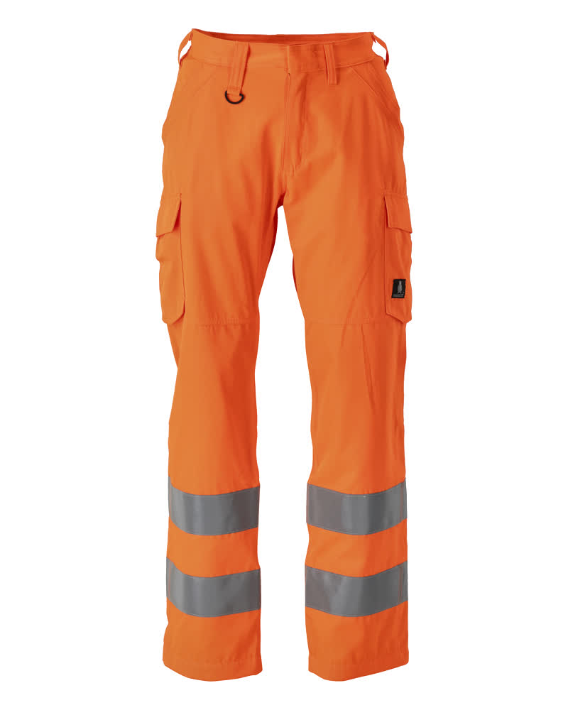 MASCOT SAFE LIGHT Hose mit Schenkeltaschen - Hi-vis Orange