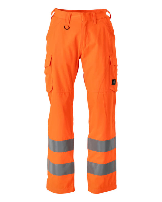 MASCOT SAFE LIGHT Hose mit Schenkeltaschen - Hi-vis Orange