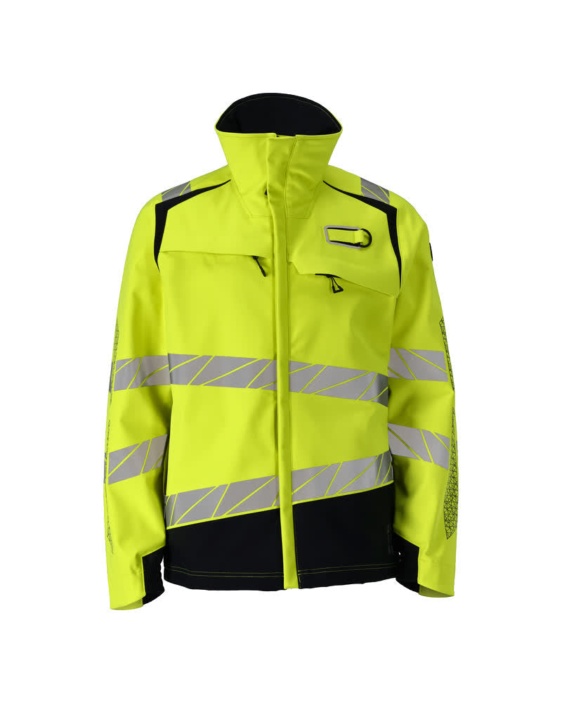 MASCOT ACCELERATE MULTISAFE Softshell Jacke - Hi-vis Gelb/Schwarzblau
