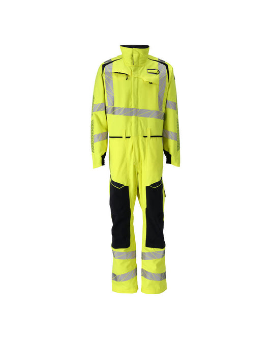 MASCOT ACCELERATE MULTISAFE Overall mit Knietaschen - Hi-vis Gelb/Schwarzblau