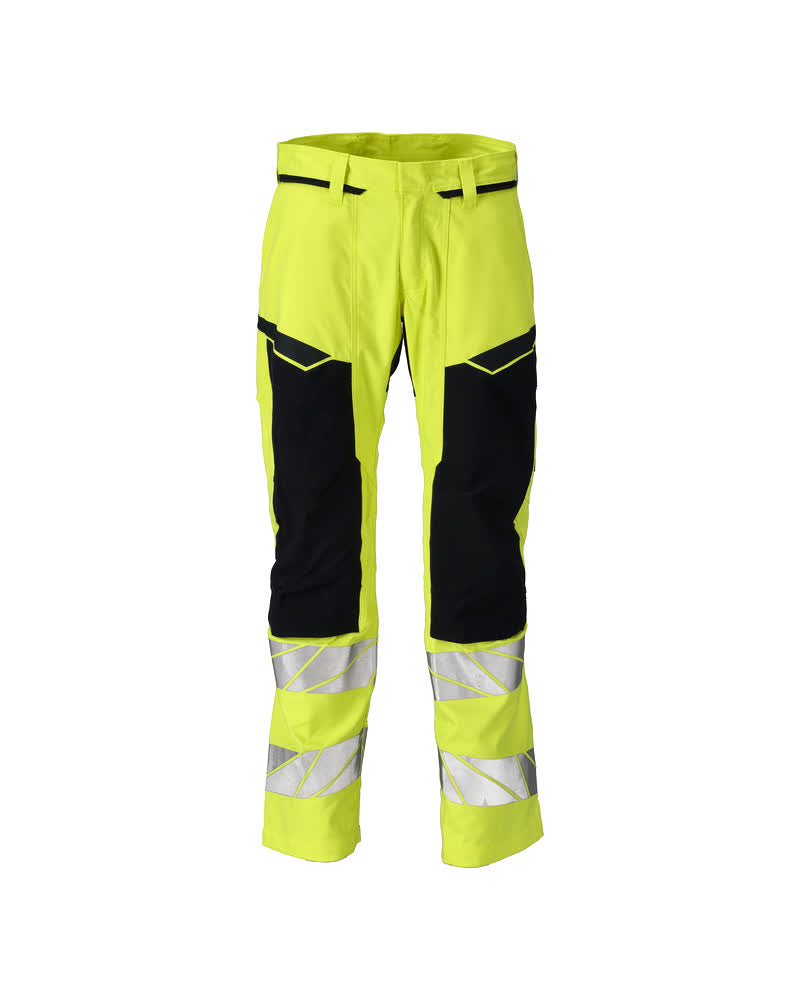 MASCOT ACCELERATE MULTISAFE Hose mit Knietaschen - Hi-vis Gelb/Schwarzblau