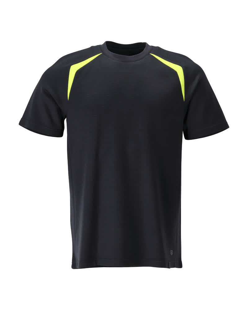 MASCOT ACCELERATE MULTISAFE T-Shirt - Schwarzblau/Hi-vis Gelb