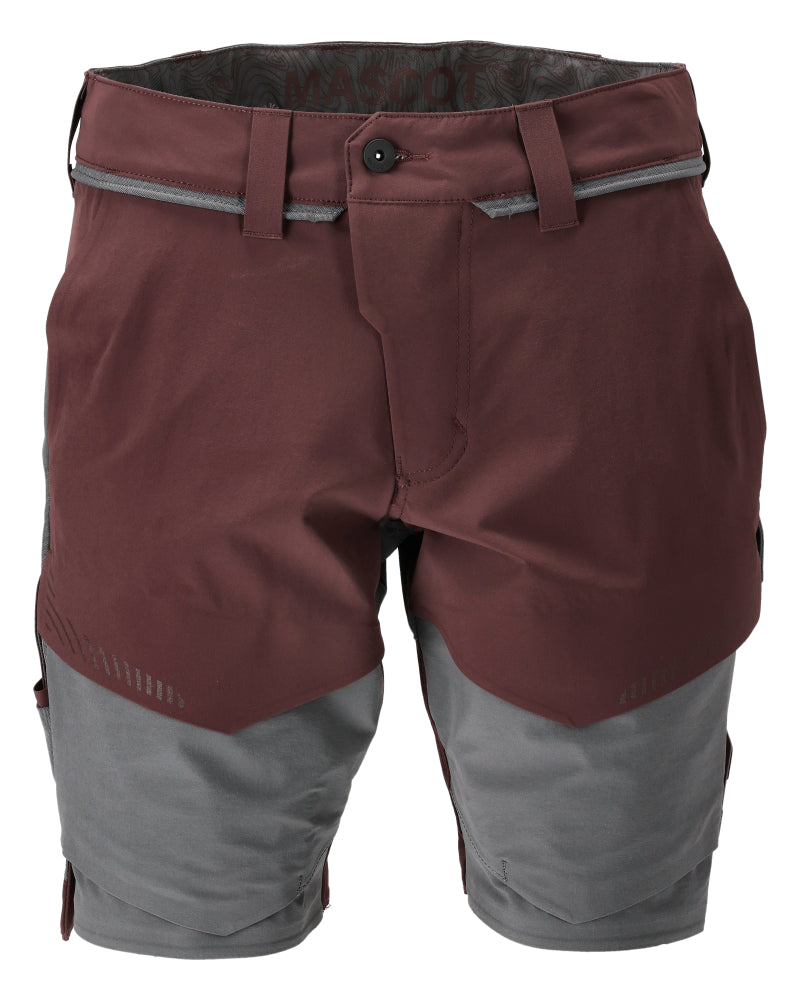 MASCOT CUSTOMIZED Shorts - Bordeaux/Anthrazitgrau
