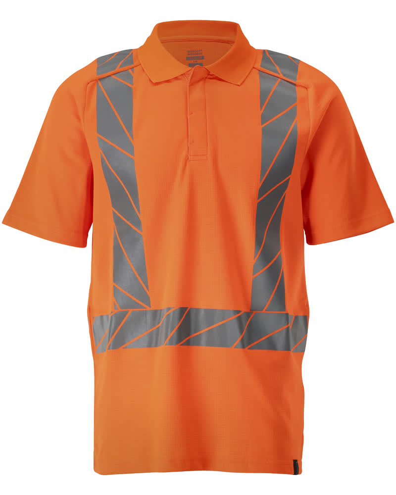MASCOT ACCELERATE SAFE Polo-Shirt - Hi-vis Orange