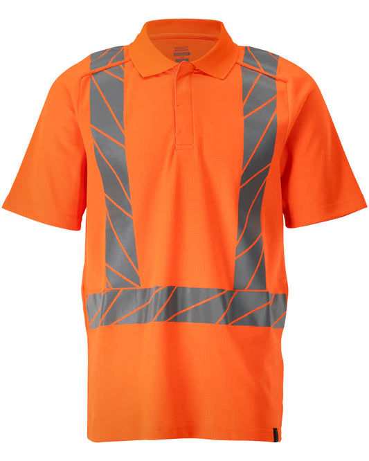 MASCOT ACCELERATE SAFE Polo-Shirt - Hi-vis Orange