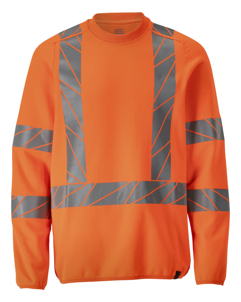 MASCOT ACCELERATE SAFE Sweatshirt - Hi-vis Orange