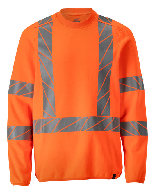 MASCOT ACCELERATE SAFE Sweatshirt - Hi-vis Orange