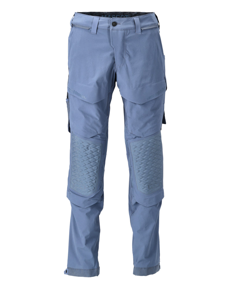 MASCOT CUSTOMIZED Hose mit Knietaschen - Steinblau