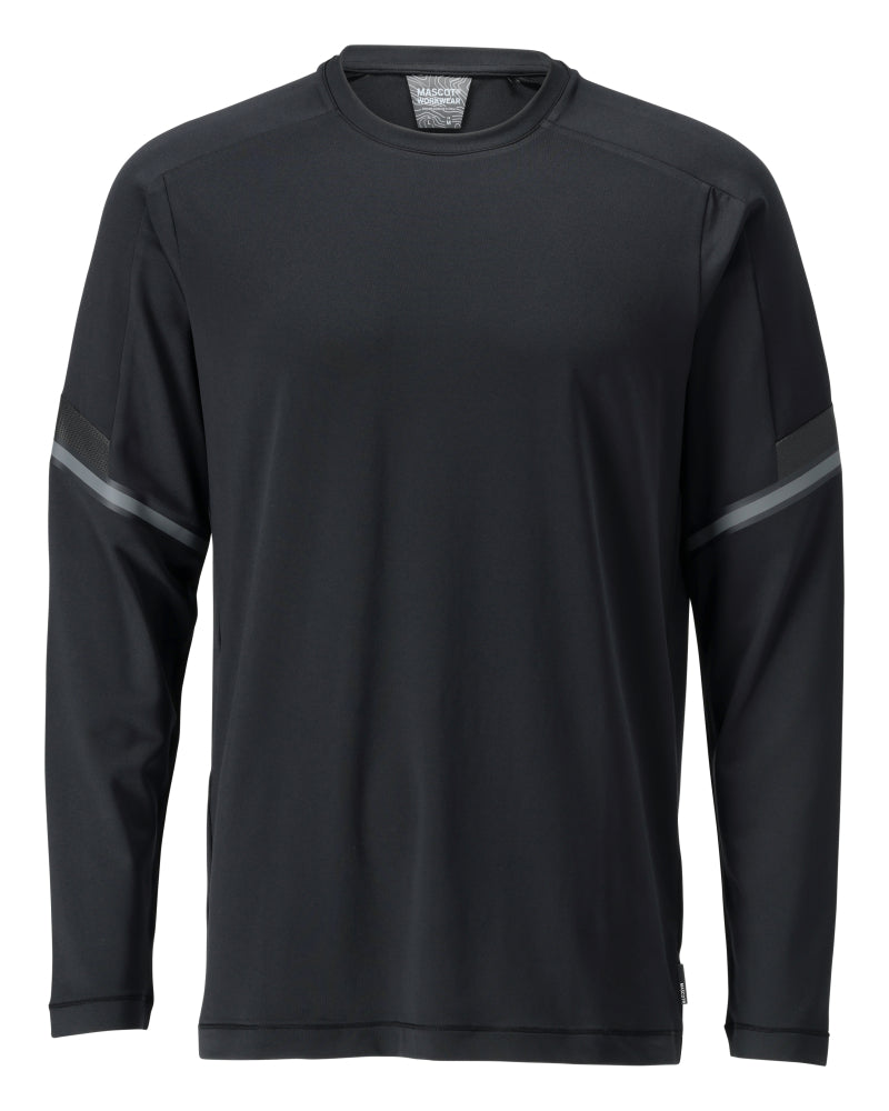 MASCOT CUSTOMIZED T-Shirt, Langarm - Schwarz