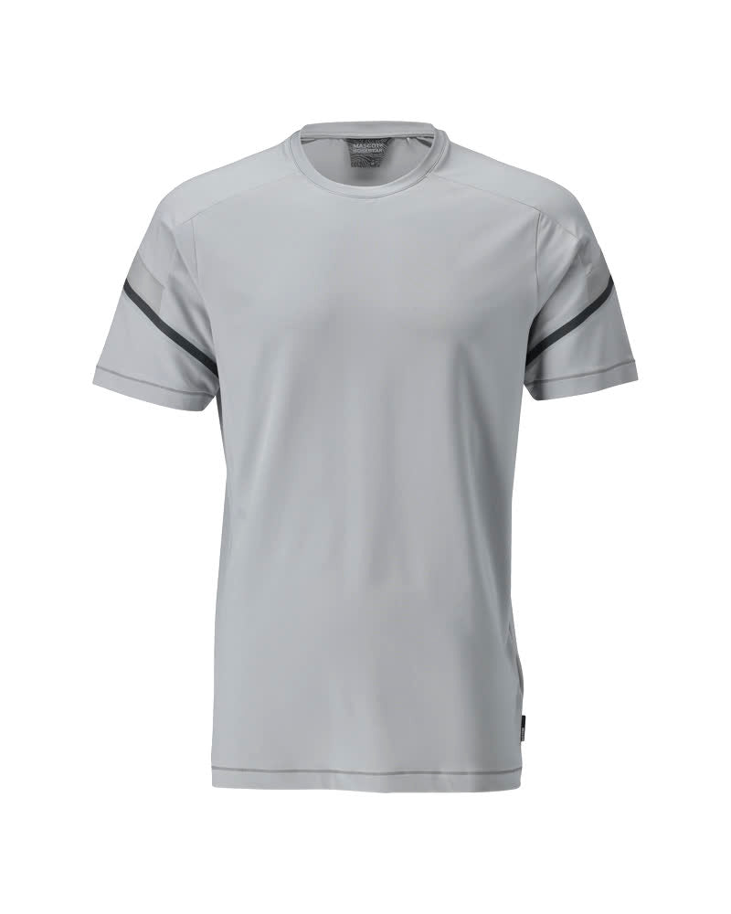 MASCOT CUSTOMIZED T-Shirt, Kurzarm - Silbergrau