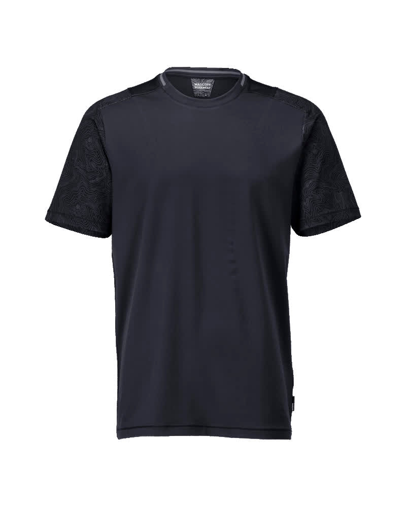 MASCOT CUSTOMIZED T-Shirt, Kurzarm - Schwarzblau