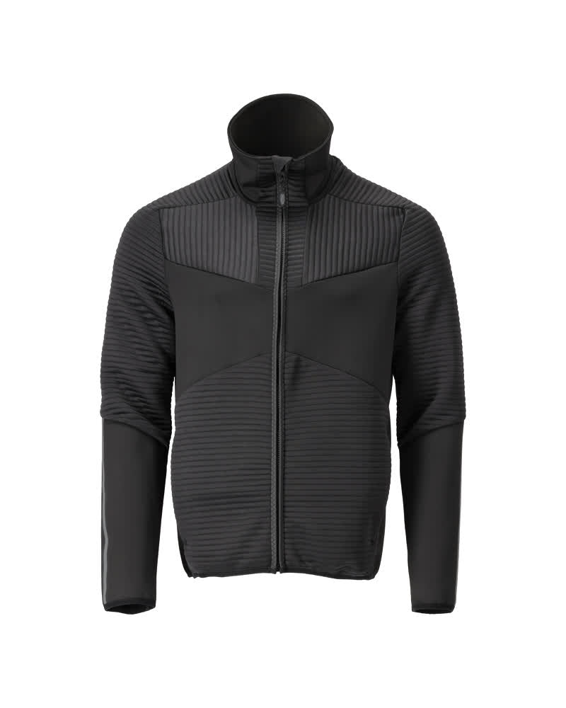 MASCOT CUSTOMIZED Fleecepullover mit Reißverschluss - Schwarz