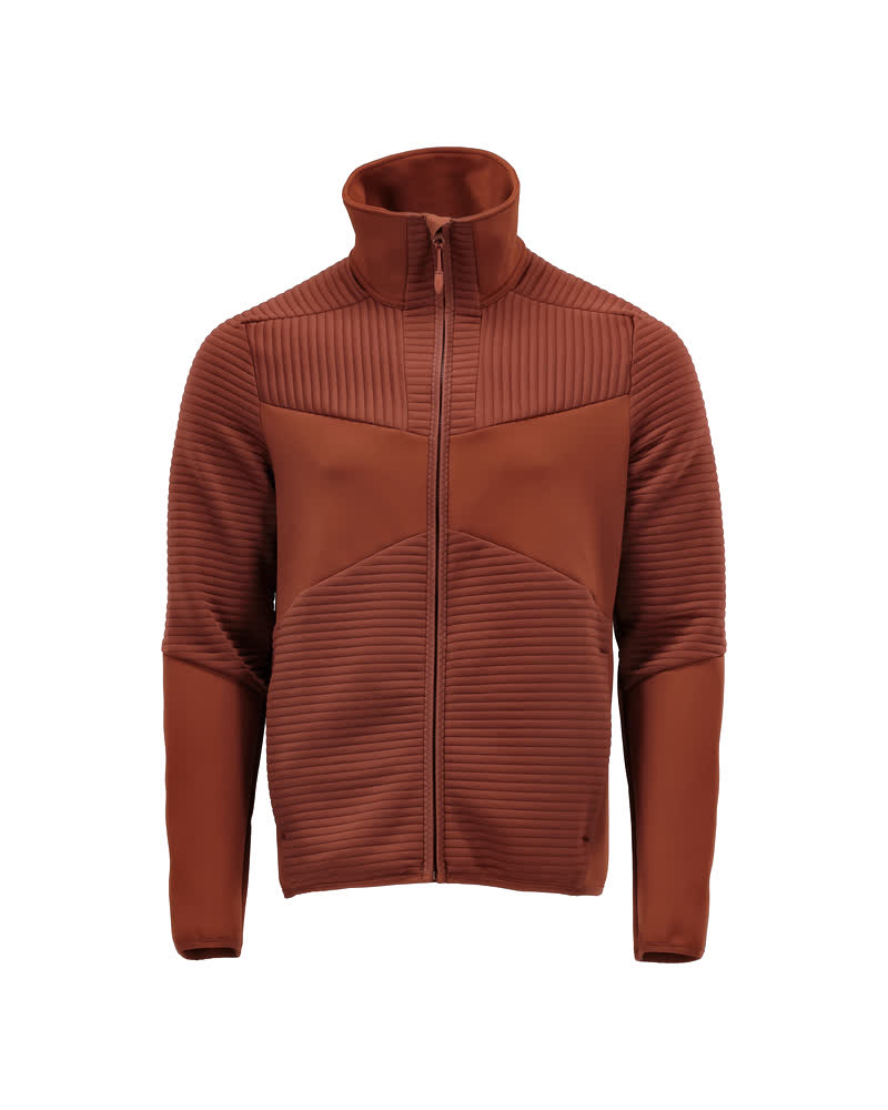 MASCOT CUSTOMIZED Fleecepullover mit Reißverschluss - Herbstrot