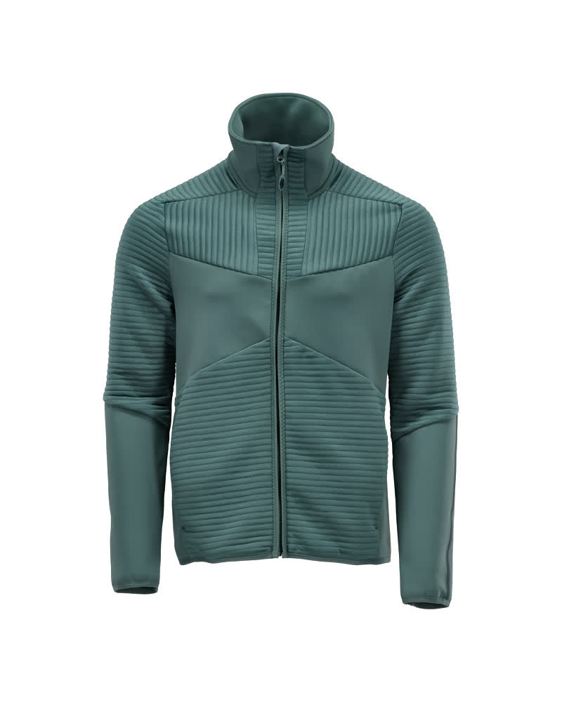 MASCOT CUSTOMIZED Fleecepullover mit Reißverschluss - Hell Waldgrün