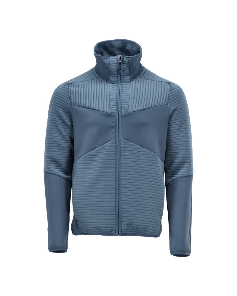 MASCOT CUSTOMIZED Fleecepullover mit Reißverschluss - Steinblau