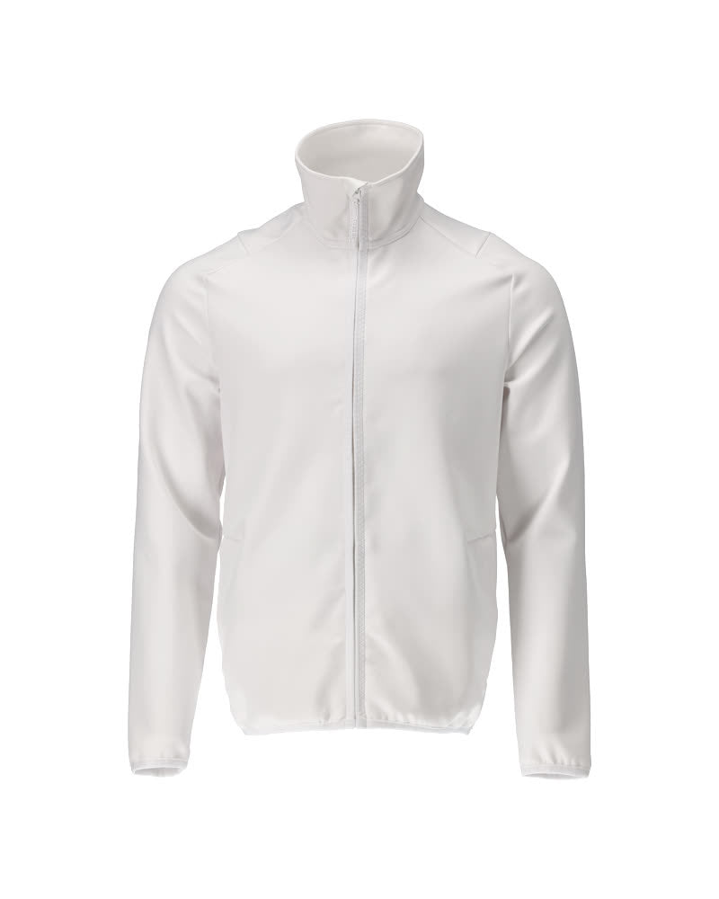 MASCOT CUSTOMIZED Fleecepullover mit Reißverschluss - Weiß