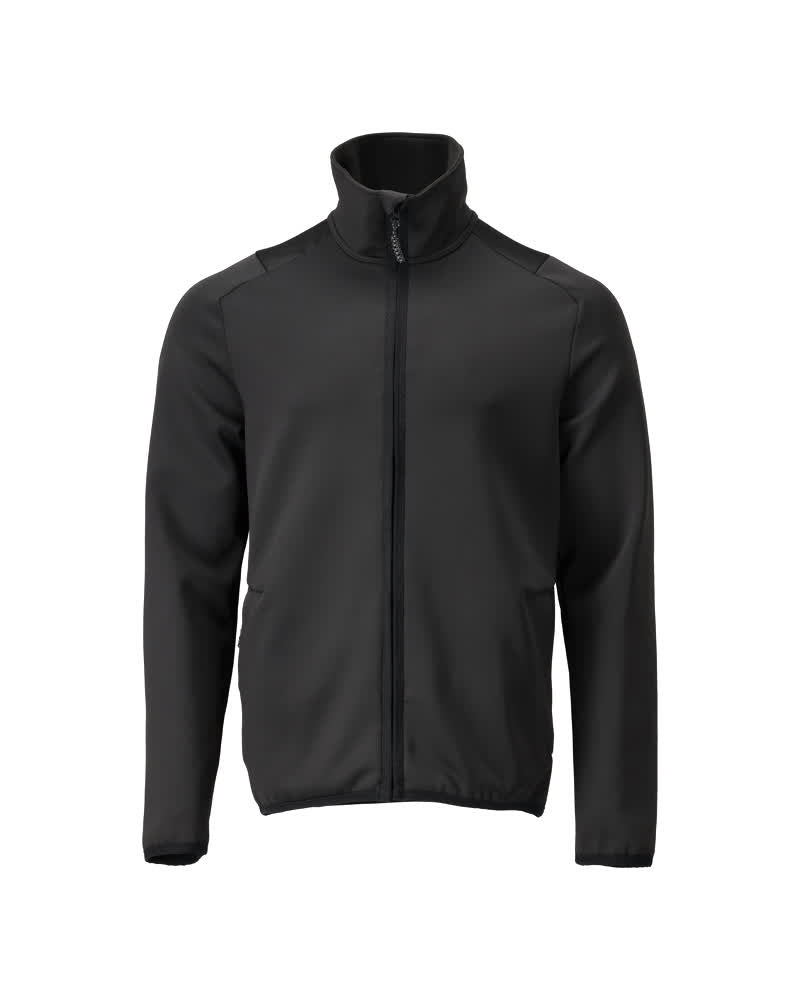 MASCOT CUSTOMIZED Fleecepullover mit Reißverschluss - Schwarz