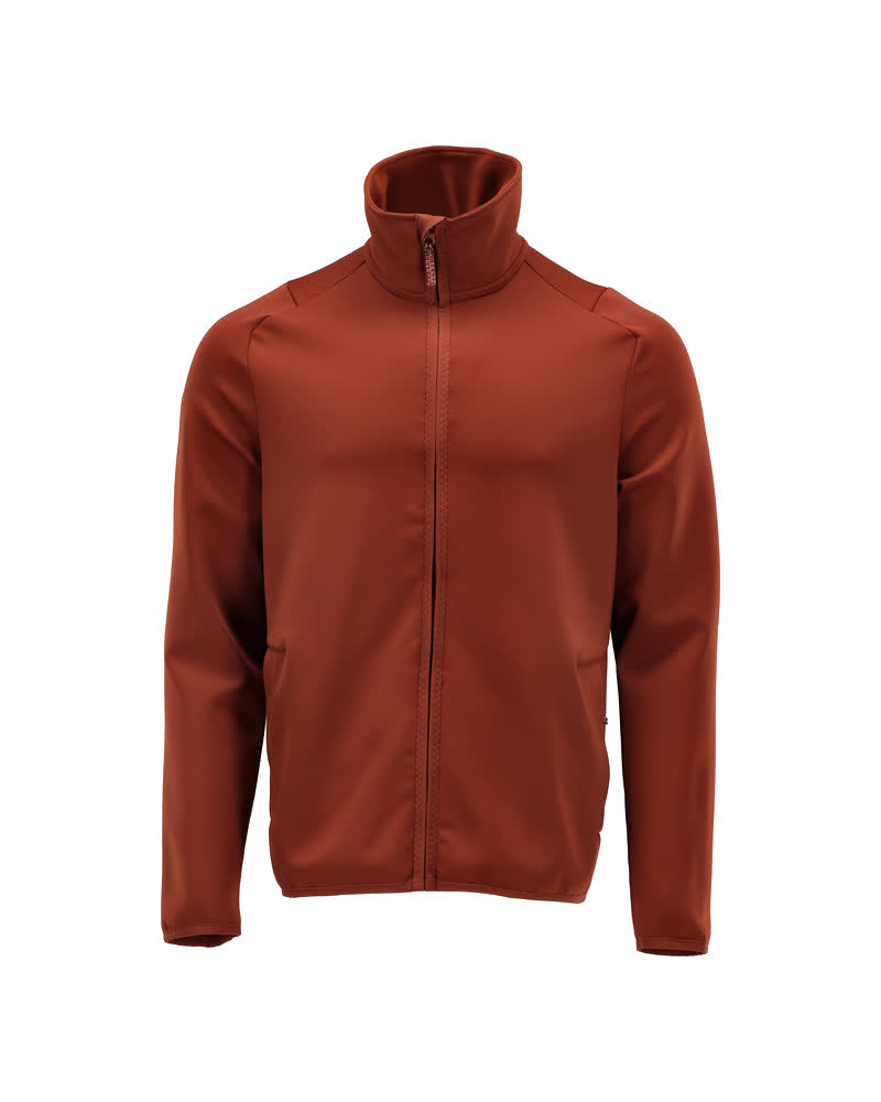 MASCOT CUSTOMIZED Fleecepullover mit Reißverschluss - Herbstrot