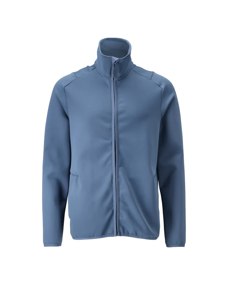 MASCOT CUSTOMIZED Fleecepullover mit Reißverschluss - Steinblau