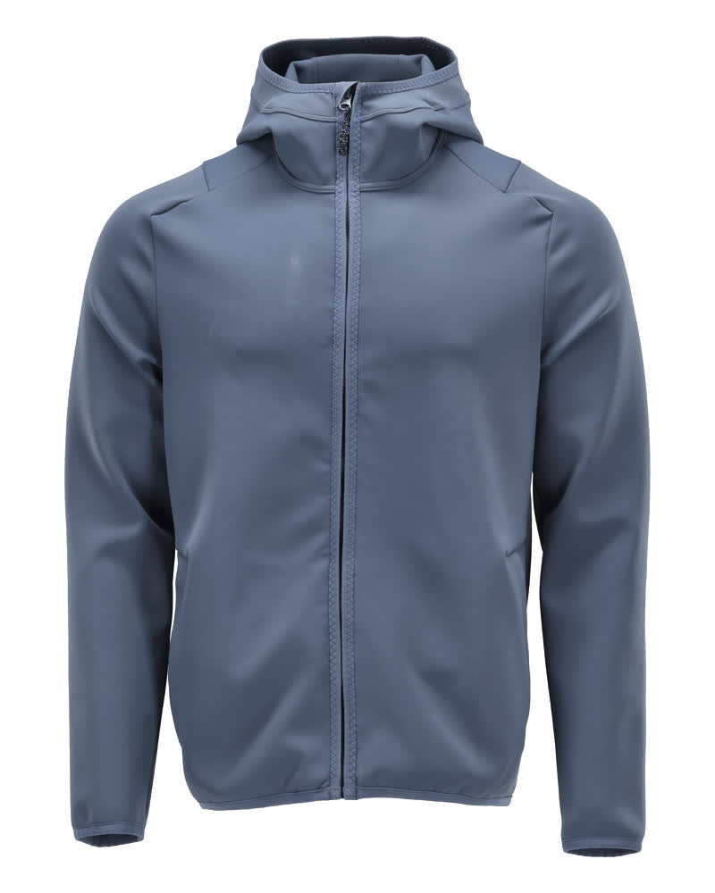 MASCOT CUSTOMIZED Fleecepullover mit Kapuze - Steinblau