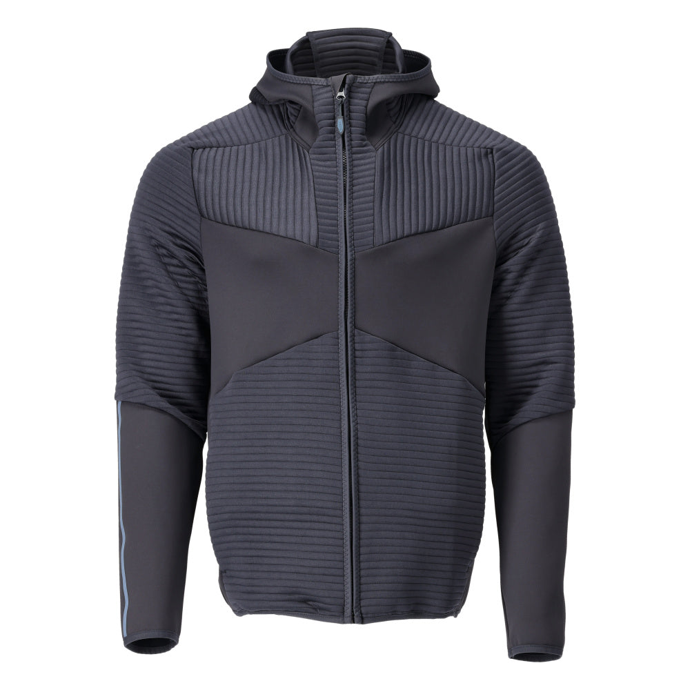 MASCOT CUSTOMIZED Fleece Kapuzensweatshirt mit Reißverschluss - Schwarzblau