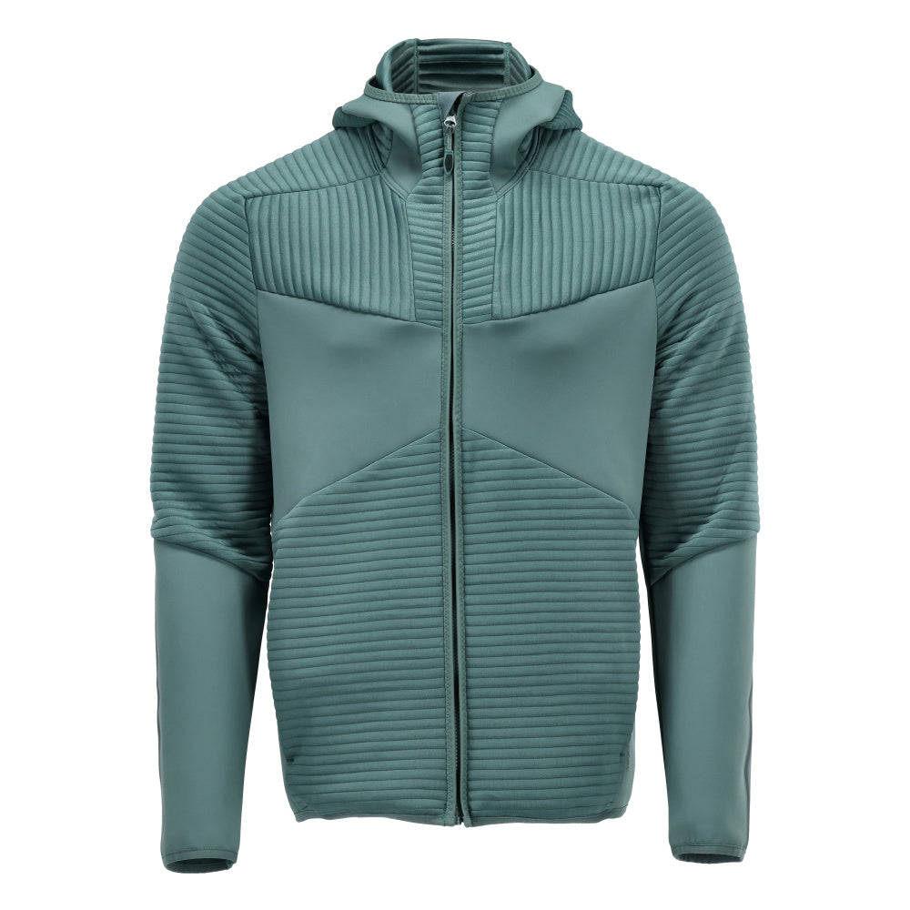 MASCOT CUSTOMIZED Fleece Kapuzensweatshirt mit Reißverschluss - Hell Waldgrün