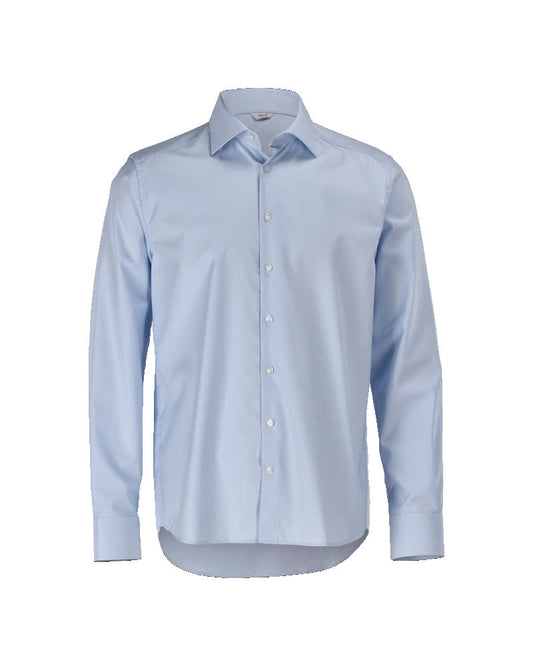 MASCOT FRONTLINE Hemd - Hellblau/Weiß-kariert