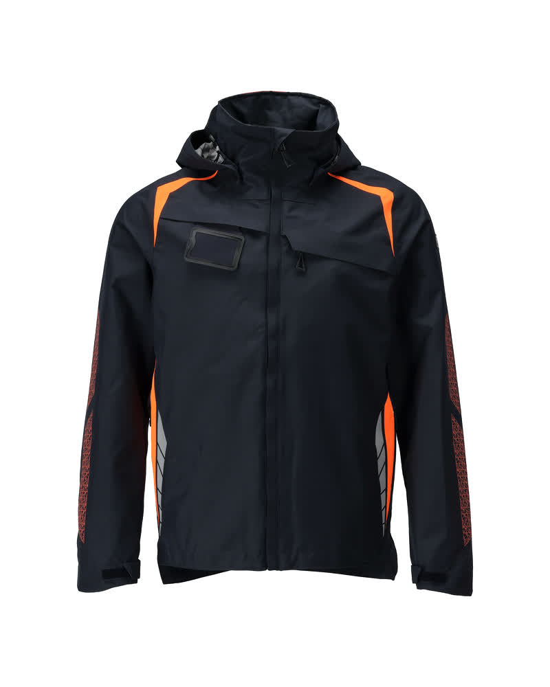 MASCOT ACCELERATE SAFE Hard Shell Jacke - Schwarzblau/Hi-vis Orange