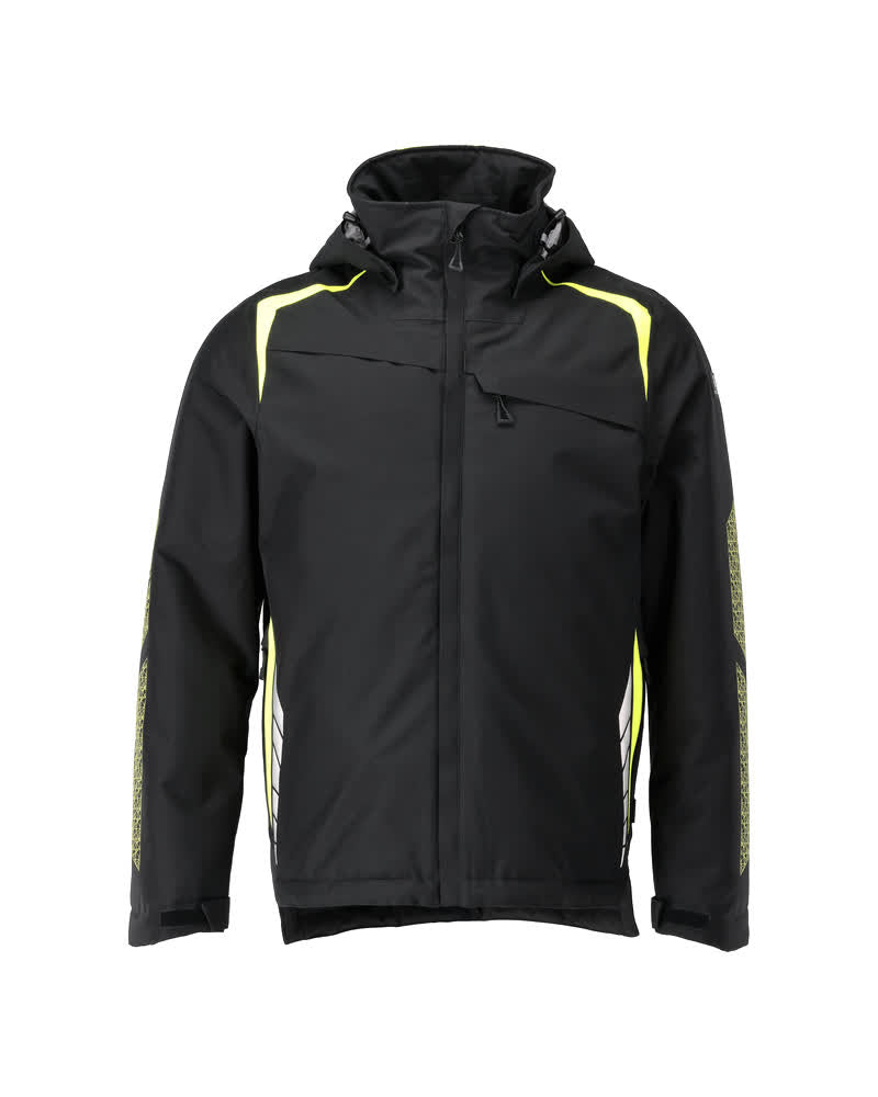 MASCOT ACCELERATE SAFE Winterjacke - Schwarz/Hi-vis Gelb