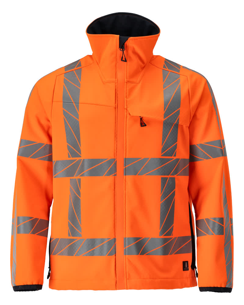 MASCOT ACCELERATE SAFE Softshell Jacke - Hi-vis Orange