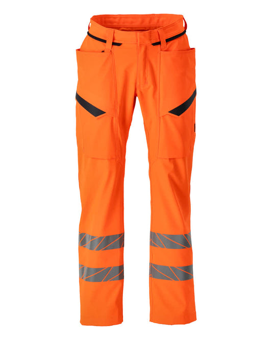MASCOT ACCELERATE SAFE Hose mit Schenkeltaschen - Hi-vis Orange
