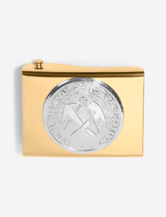 FHB EIKE Koppelschloss Dachdecker gold