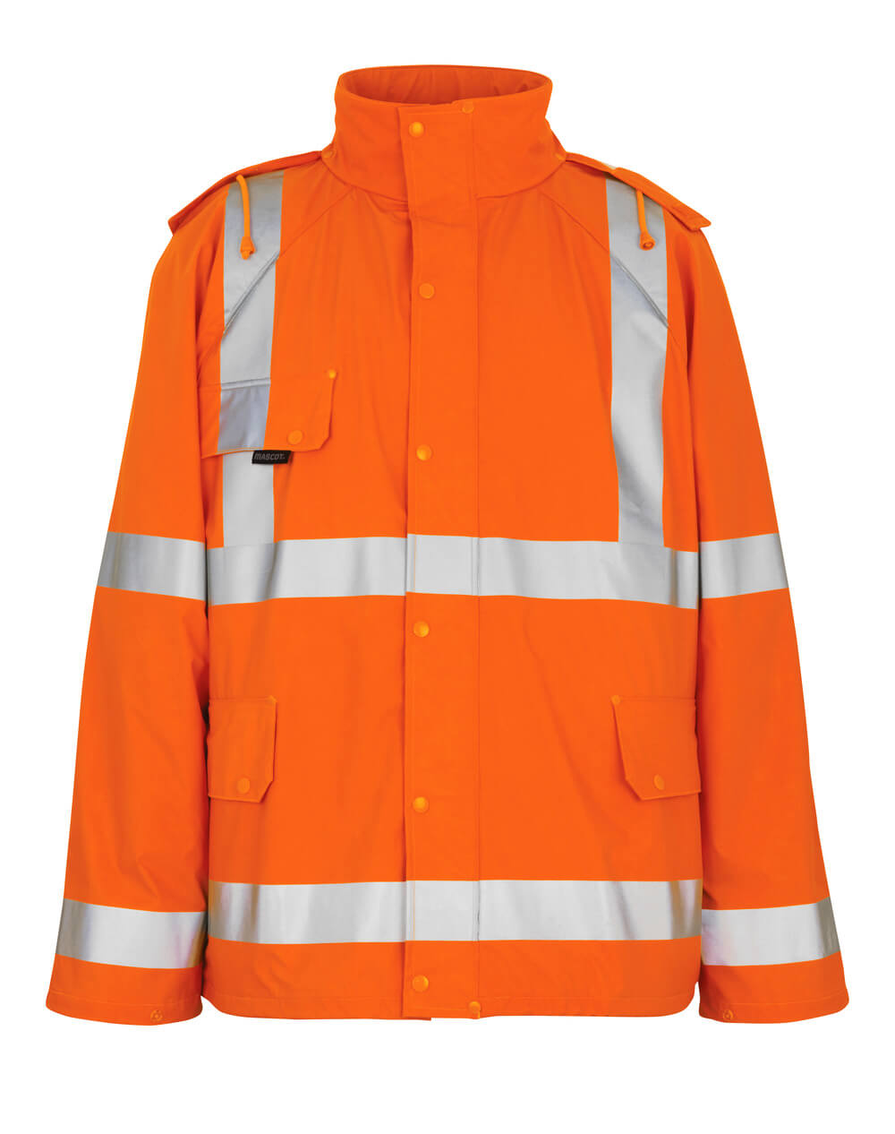 MASCOT SAFE AQUA Regenjacke - Hi-vis Orange