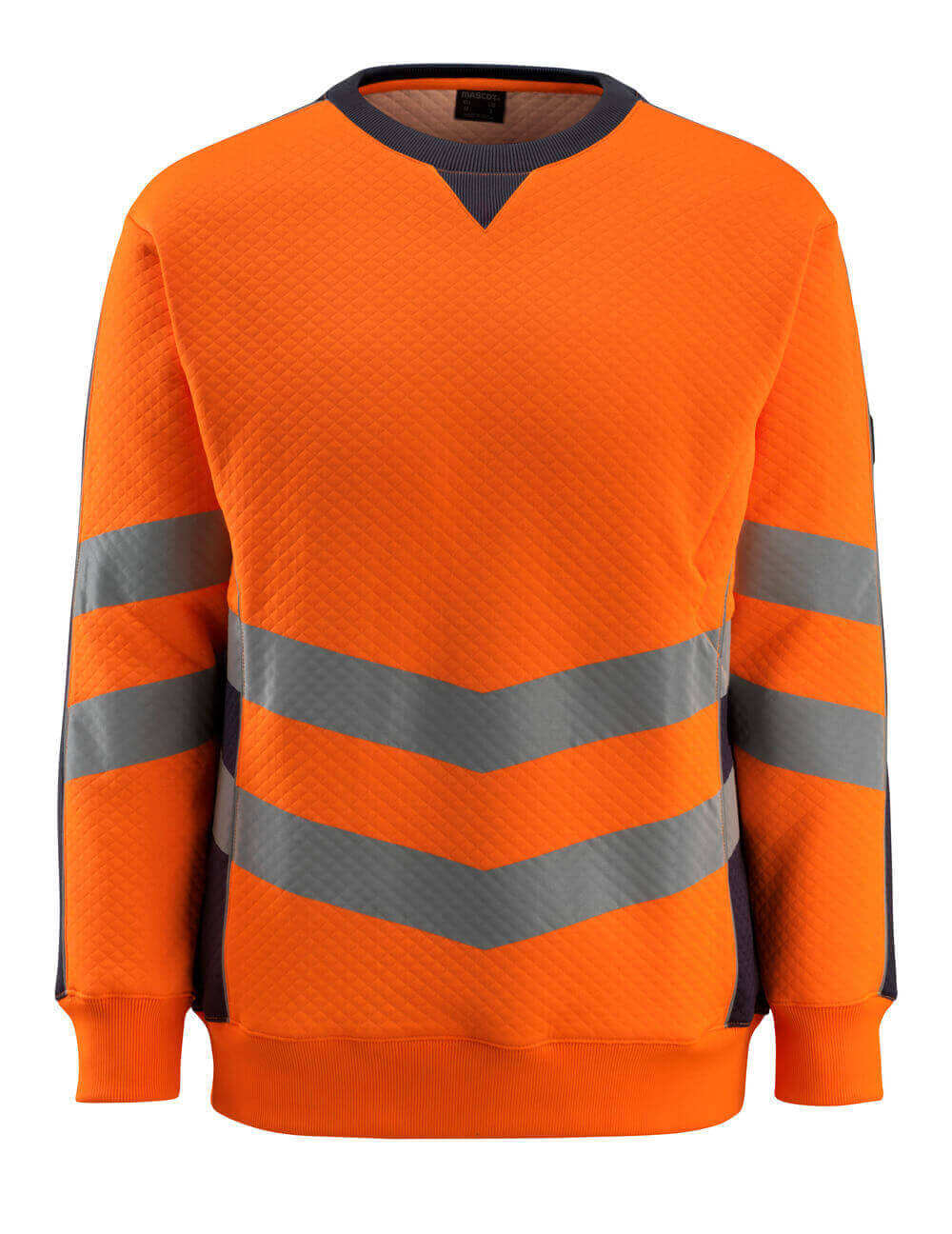 MASCOT SAFE SUPREME Sweatshirt - Hi-vis Orange/Schwarzblau