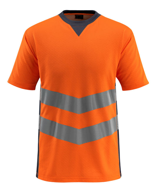 MASCOT SAFE SUPREME T-Shirt - Hi-vis Orange/Schwarzblau
