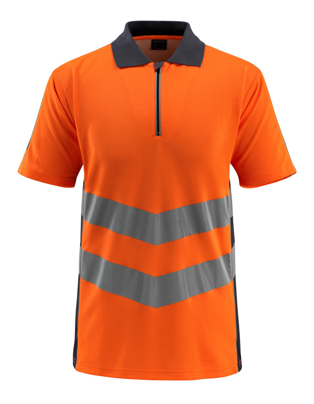 MASCOT SAFE SUPREME Polo-Shirt - Hi-vis Orange/Schwarzblau