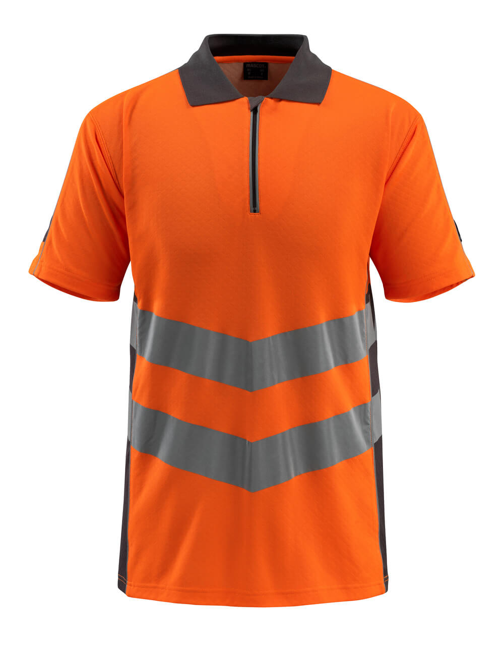 MASCOT SAFE SUPREME Polo-Shirt - Hi-vis Orange/Dunkelanthrazit