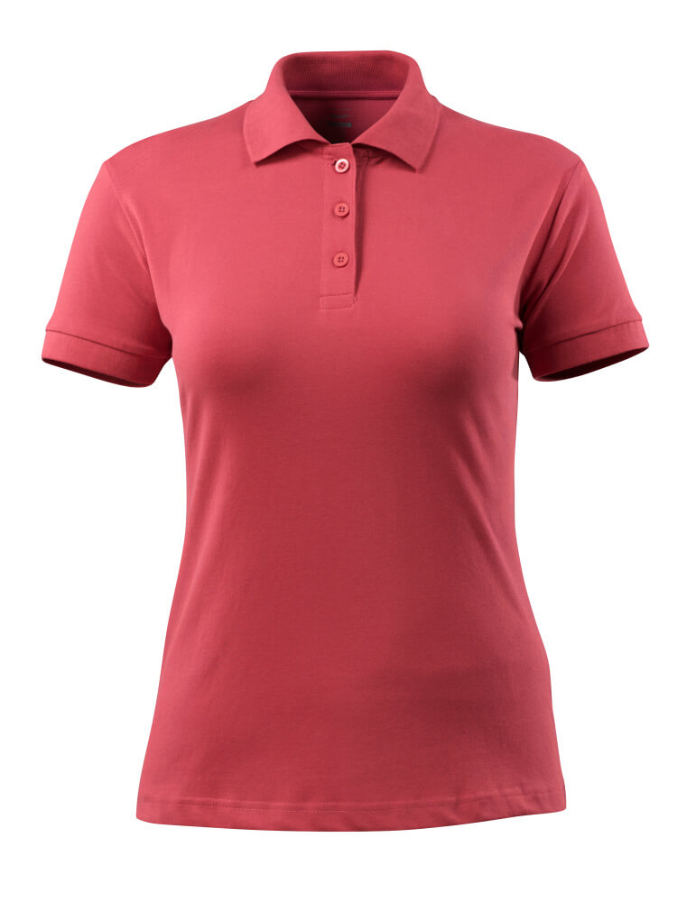 MASCOT CROSSOVER Polo-Shirt - Himbeerrot