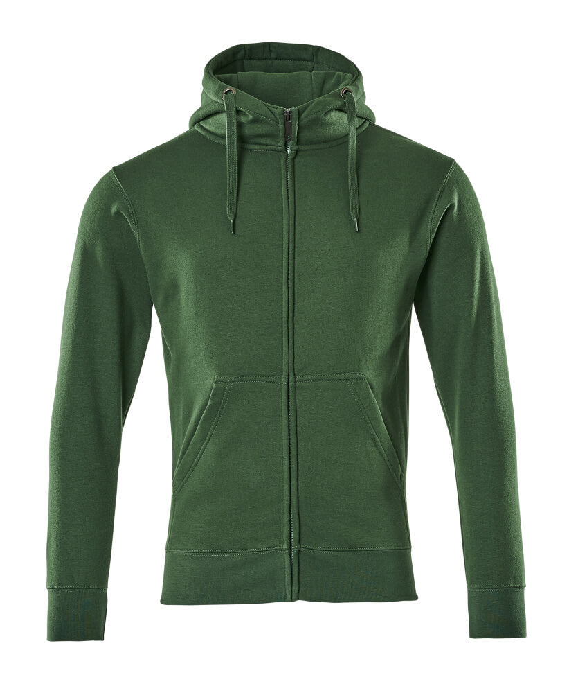 MASCOT CROSSOVER Kapuzensweatshirt mit Reißverschluss - Grün