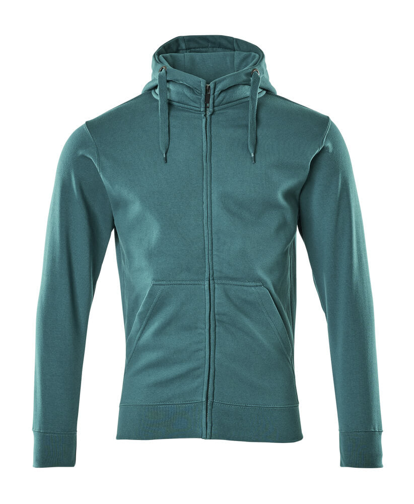 MASCOT CROSSOVER Kapuzensweatshirt mit Reißverschluss - Petroleum