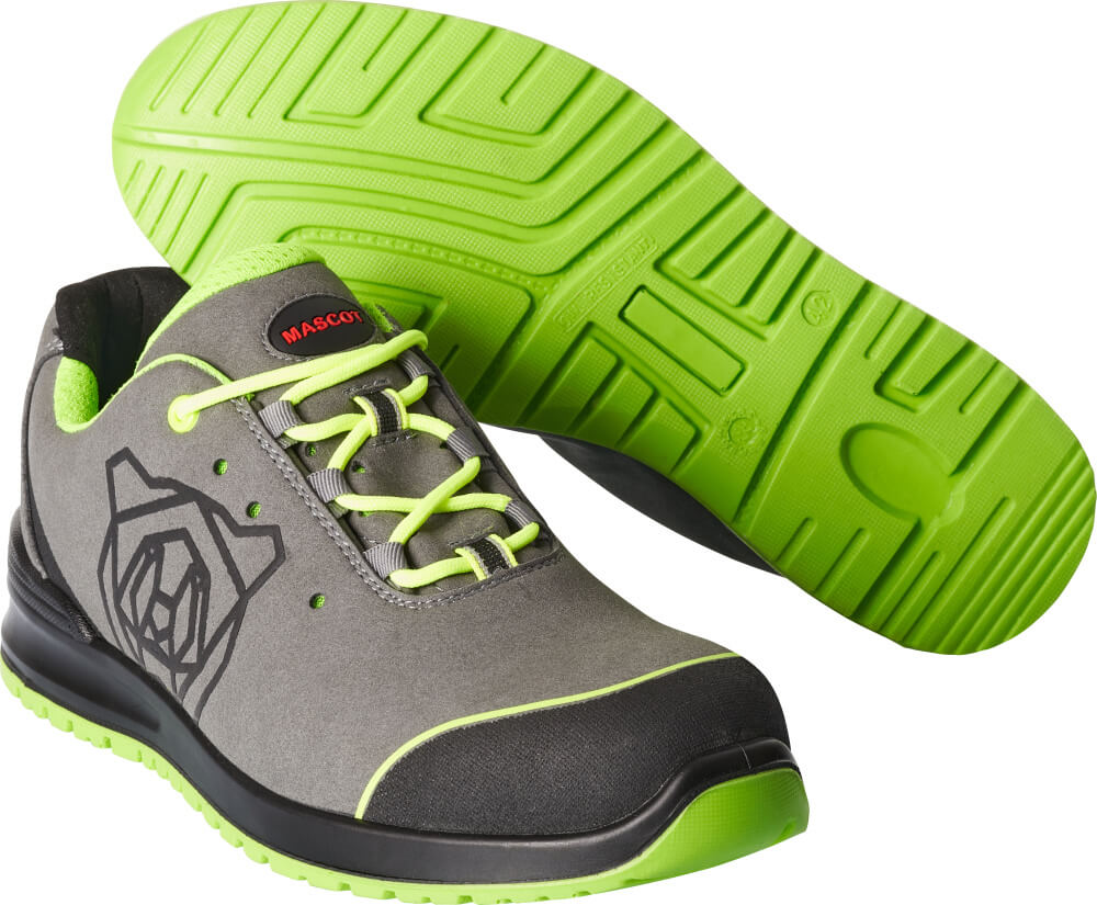 MASCOT FOOTWEAR CLASSIC Sicherheitsschuhe - Grau/Limonengrün