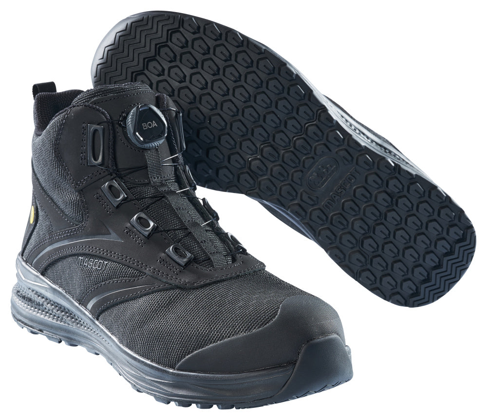MASCOT FOOTWEAR CARBON Sicherheitsstiefel - Schwarz/Schwarz