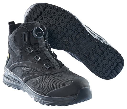 MASCOT FOOTWEAR CARBON Sicherheitsstiefel - Schwarz/Schwarz